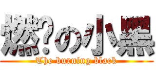 燃烧の小黑 (The burning black)