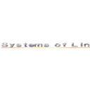 Ｓｙｓｔｅｍｓ ｏｆ Ｌｉｎｅａｒ Ｉｎｅｑｕａｌｉｔｉｅｓ (attack on titan)