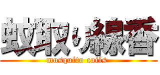 蚊取り線香 (mosquito coils )