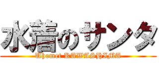 水着のサンタ (Uhomet KAWASHIMA)