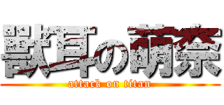 獸耳の萌奈 (attack on titan)