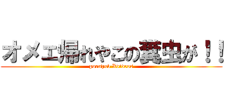 オメェ帰れやこの糞虫が！！ (pornhub Xvideos)