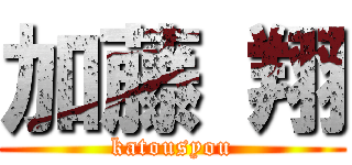 加藤 翔 (katousyou)