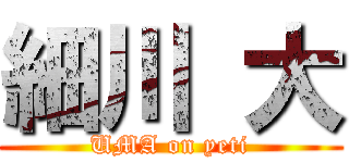 細川 大 (UMA on yeti)