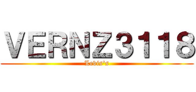 ＶＥＲＮＺ３１１８ (Levis's)