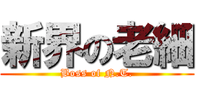 新界の老細 (Boss of N.T.)
