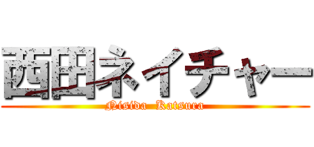 西田ネイチャー (Nisida  Katsura)