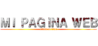 ＭＩ ＰＡＧＩＮＡ ＷＥＢ (attack on titan)