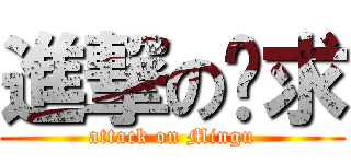 進撃の玟求 (attack on Mingu)