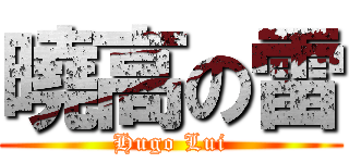 曉高の雷 (Hugo Lui)