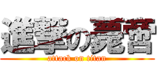 進撃の薨啻 (attack on titan)