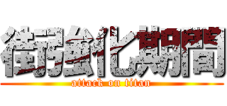 街強化期間 (attack on titan)