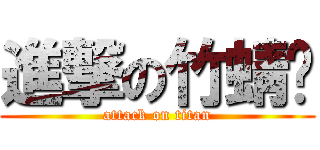 進撃の竹蜻蜓 (attack on titan)