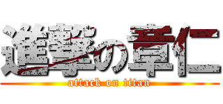 進撃の章仁 (attack on titan)