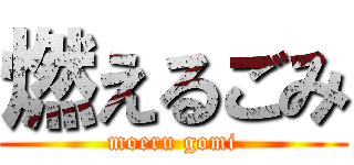 燃えるごみ (moeru gomi)