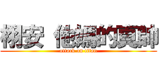 栩安 他媽的真帥 (attack on titan)