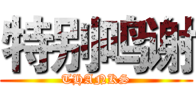 特别鸣谢 (THANKS)
