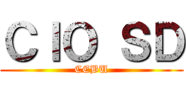 ＣＩＯ ＳＤ (CEBU)