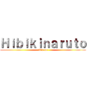 Ｈｉｂｉｋｉｎａｒｕｔｏ (It´s me)