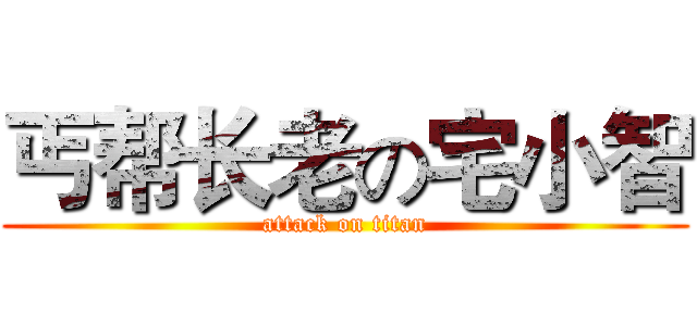 丐帮长老の宅小智 (attack on titan)