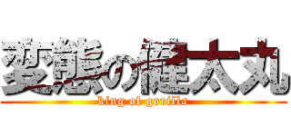 変態の健太丸 (king of gorilla)