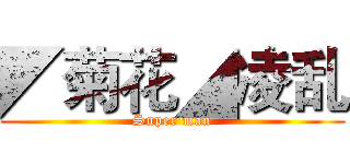 ◤菊花◢凌乱 (Super man)