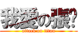 我愛の張緣 (attack on titan)