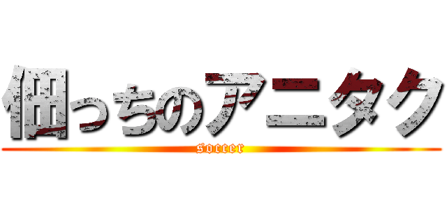 佃っちのアニタク (soccer)