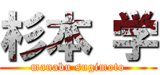 杉本 学 (manabu sugimoto)