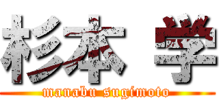 杉本 学 (manabu sugimoto)