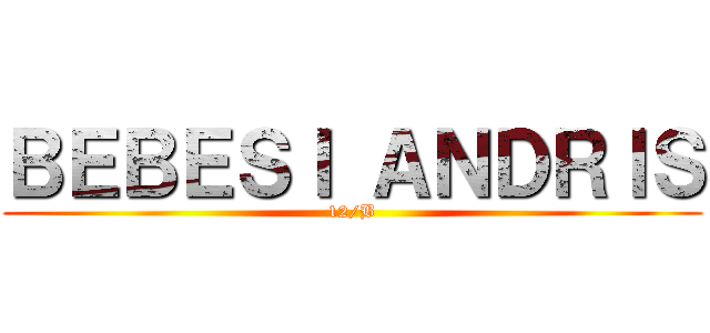 ＢＥＢＥＳＩ ＡＮＤＲＩＳ (12/B)