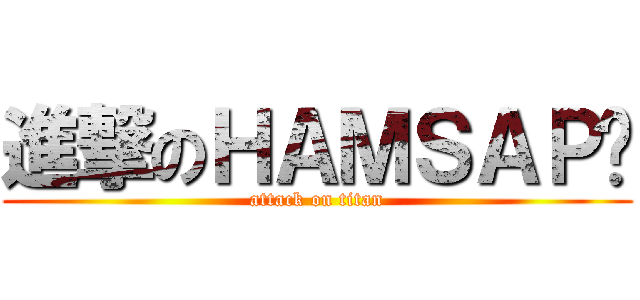 進撃のＨＡＭＳＡＰ聪 (attack on titan)