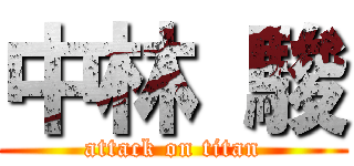 中林 駿 (attack on titan)