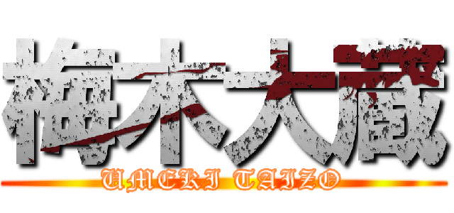 梅木大蔵 (UMEKI TAIZO)