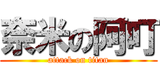 奈米の阿叮 (attack on titan)