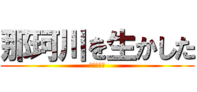 那珂川を生かした (寺山瑠花作)