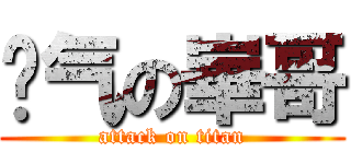 帅气の崋哥 (attack on titan)