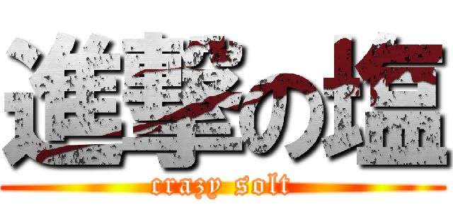 進撃の塩 (crazy solt)