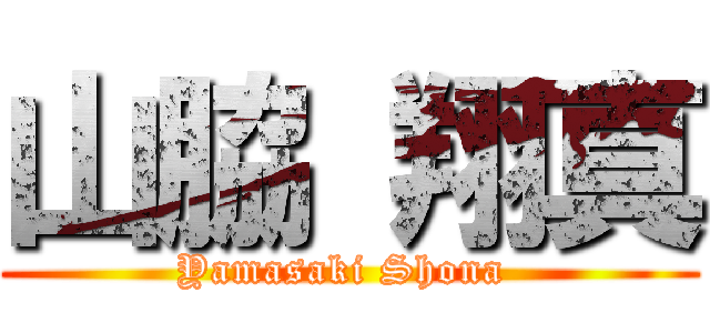 山脇 翔真 (Yamasaki Shona )
