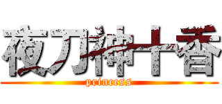 夜刀神十香 (princess)