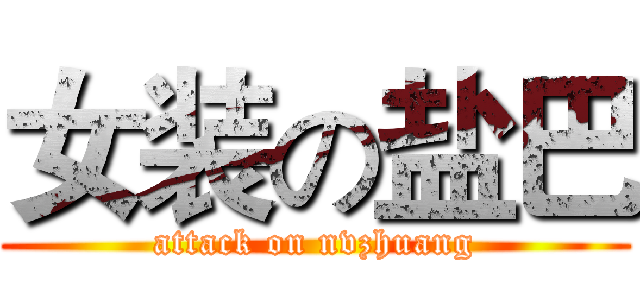 女装の盐巴 (attack on nvzhuang)