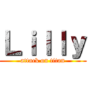 Ｌｉｌｌｙ (attack on titan)