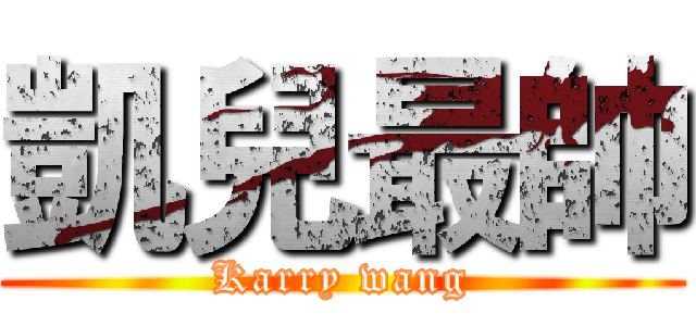 凱兒最帥 (Karry wang)