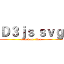 Ｄ３ｊｓ ｓｖｇ (attack on titan)