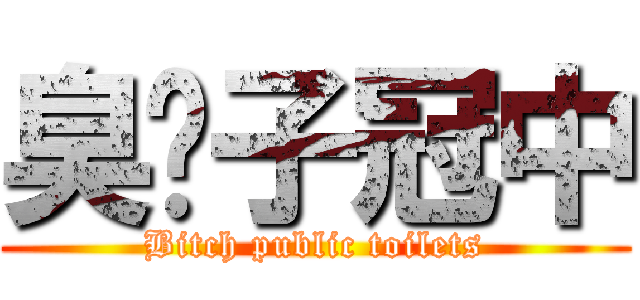 臭婊子冠中 (Bitch public toilets)
