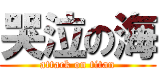 哭泣の海 (attack on titan)