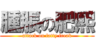 腫脹の肥熙 (attack on fatty freak)