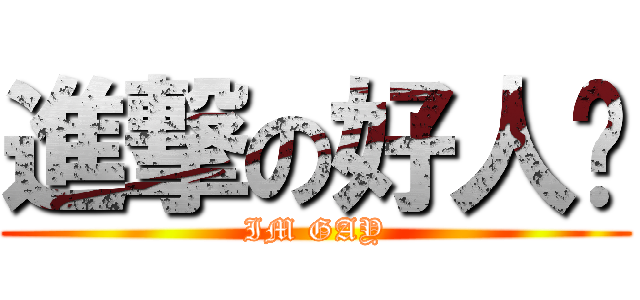 進撃の好人卡 (IM GAY)