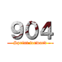 ９０４ (Sprint forward)