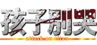 孩子別哭 (attack on titan)